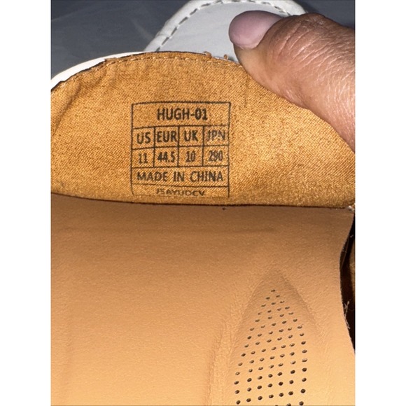 Bruno Marc Driving Loafers White W/ Buckle Faux Leather Bridal Wedding Dress - Picture 7 of 8